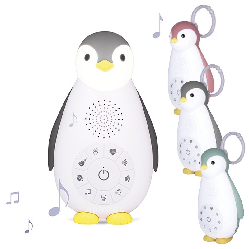 荷蘭 ZAZU 強鵝好朋友 安撫玩具 企鵝 安撫企鵝 安撫神器 嬰幼兒 心跳好朋友 聲光安撫玩具 睡過夜 新生兒禮盒