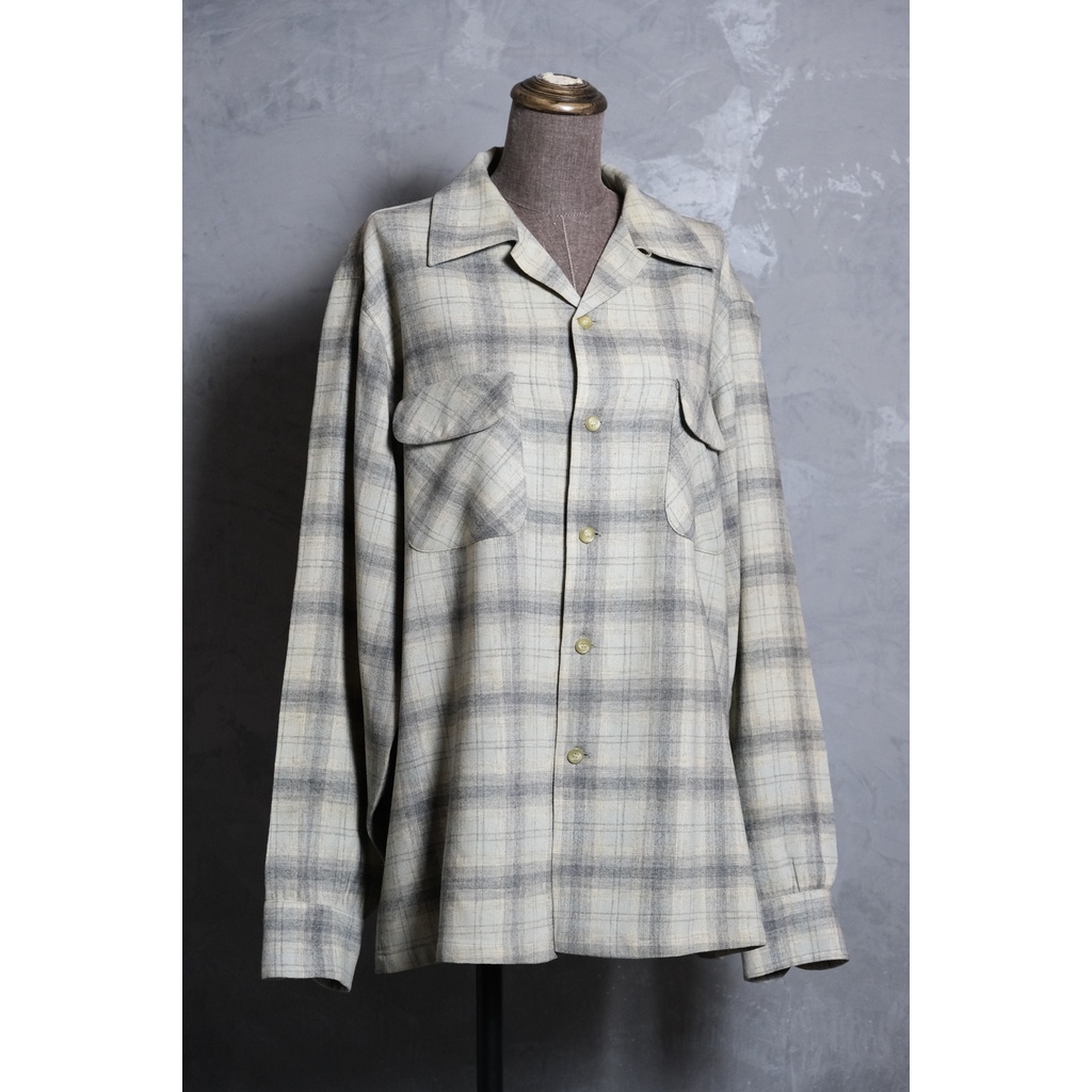 Pendleton Vintage Flannel Plaid Shirt 古著 百年羊毛品牌 法蘭絨格紋 雙口袋襯衫