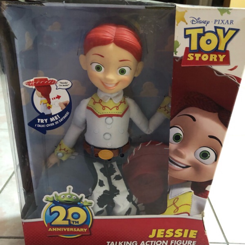 玩具總動員toy Store 有聲人偶英文互動jessie 翠絲 蝦皮購物