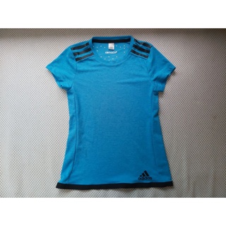 近全新 二手adidas 愛迪達 女童短袖上衣/T恤(110~120公分小孩適穿)
