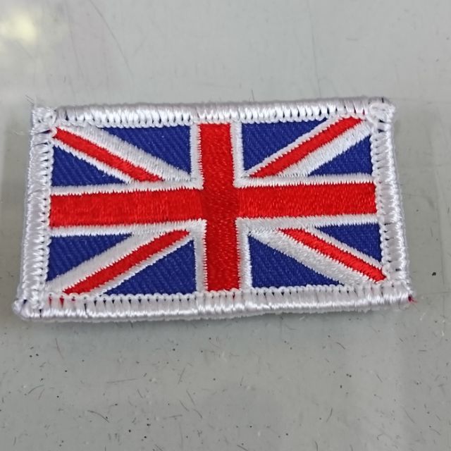 刺繡電繡臂章-英國國旗🇬🇧039