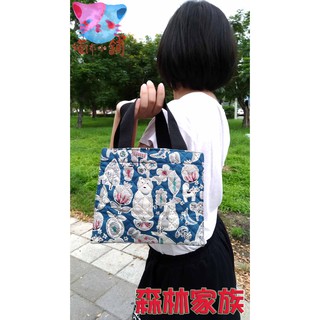 便當袋.早餐袋.手提袋.購物袋.外出袋(森林家族)