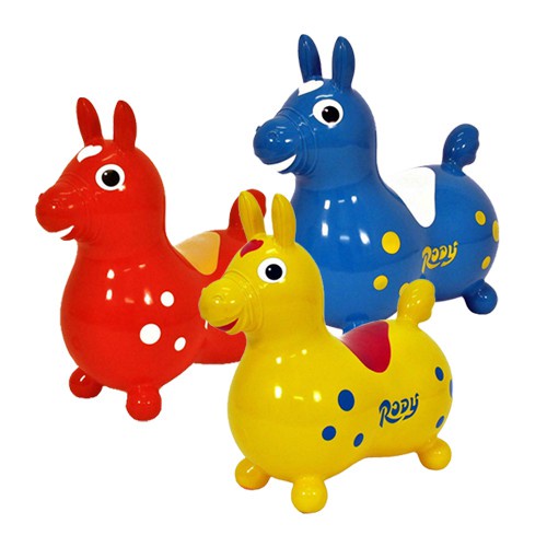現貨rody 跳跳馬正版搖搖馬義大利原裝安全黃紅藍兒童玩具三歲以上全新 蝦皮購物