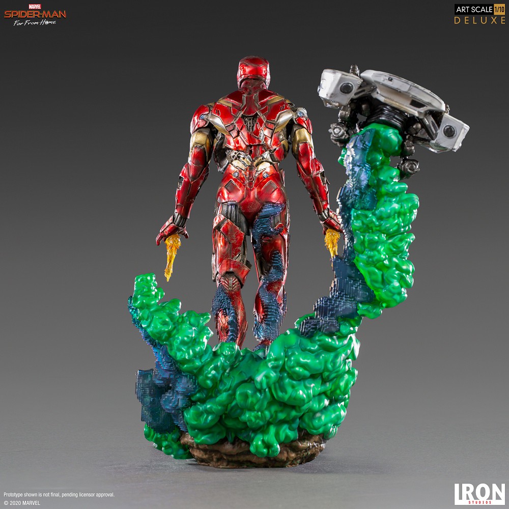 撒旦玩具satantoys 預購iron Studios 蜘蛛人 離家日 幻象鋼鐵人豪華版雕像ironman 蝦皮購物