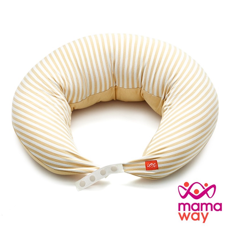 mamaway 媽媽餵 智慧調溫抗菌萬用枕-月亮枕(枕心x1+枕套x1)