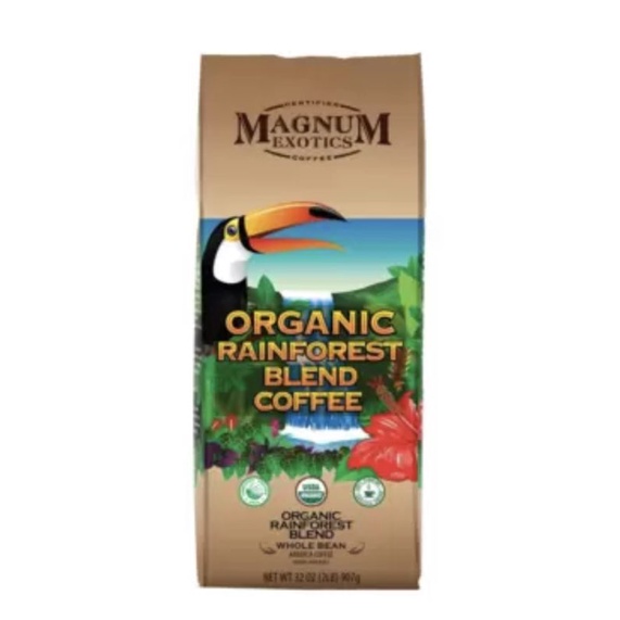 Magnum 熱帶雨林有機咖啡豆907公克