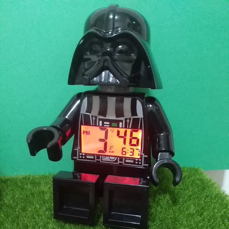LEGO 黑武士 樂高星際大戰 時鐘鬧鐘 STAR WARS 約高24公分無盒非新品