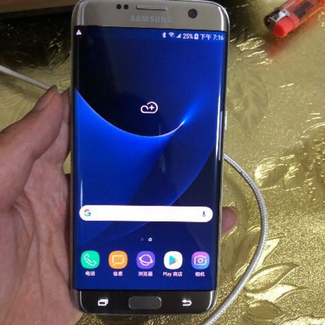 中古99新無傷samsung S7 Edge 美版5吋4 32g二手手機中古免運費超長質保9 蝦皮購物