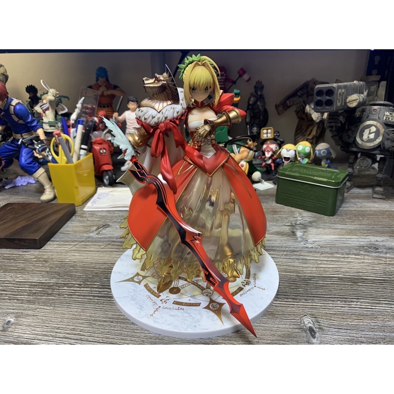 日版  STRONGER Fate FGO Saber 紅賽巴 尼祿 第三再臨 1/7 PVC