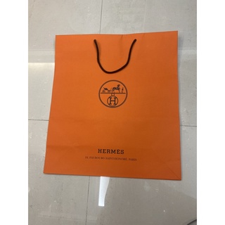 愛瑪仕 Hermes 紙袋 手提袋 精品手袋 真品