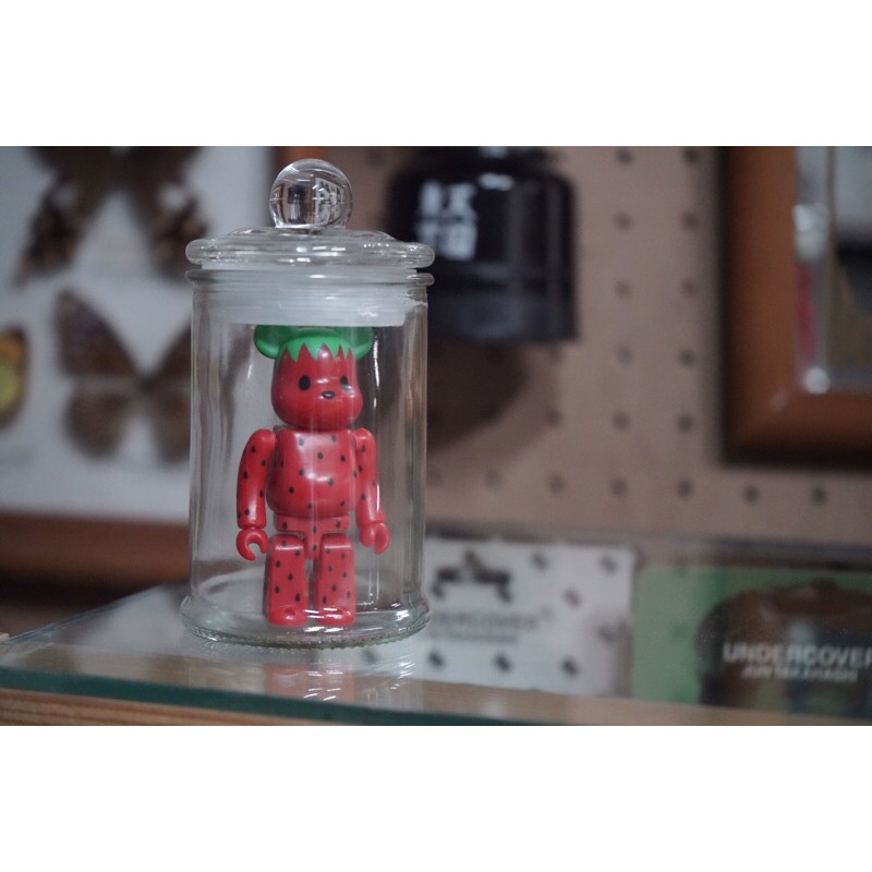 Be@rbrick Levi’s x Clot 草莓100% Bearbrick 中古二手美品