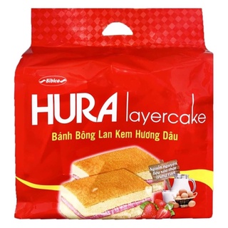HURA草莓風味蛋糕#越南進口小蛋糕#草莓風味#小蛋糕
