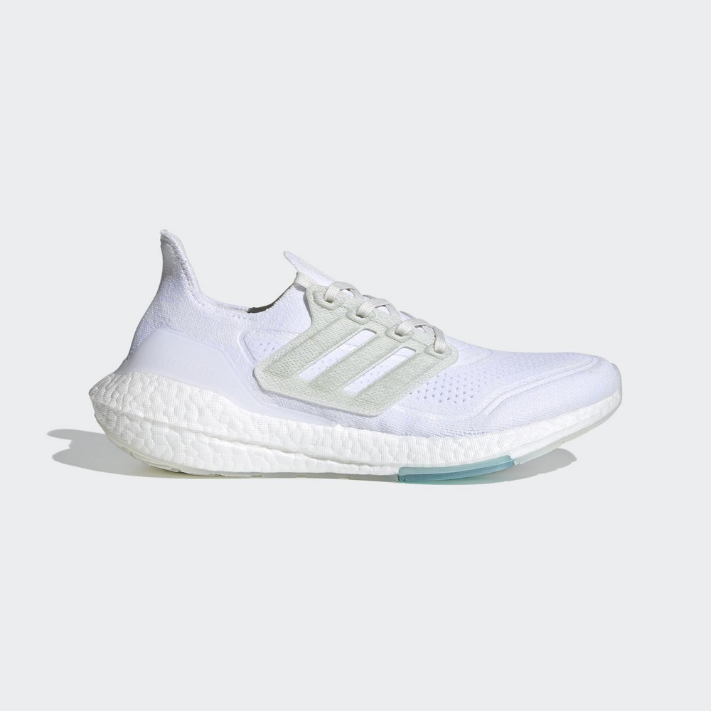 ADIDAS ULTRABOOST 21 X PARLEY 男跑步鞋 FZ1927 白