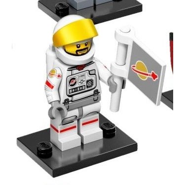 【佳樂】LEGO 樂高  71011 Minifigures 15代人偶 單賣 02 太空人