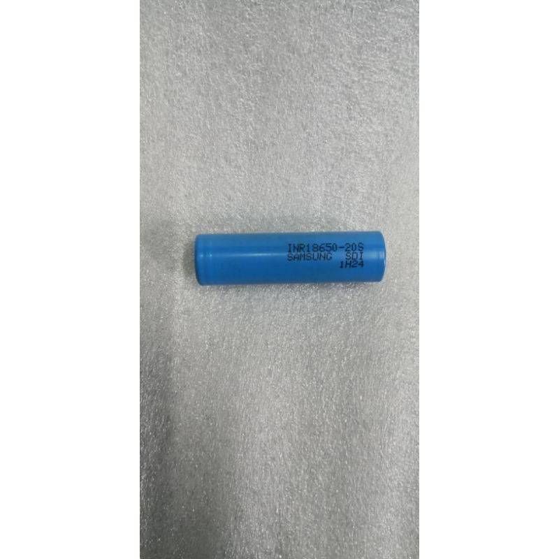 三星 鋰電池 INR18650-20S 2000mAh 30A連續放電 動力電池 庫存新品-拆機新品 正負極焊點都已打磨