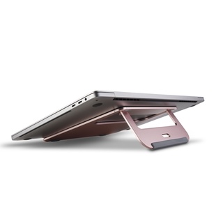 Jokitech 折疊式筆電散熱架 筆電增高架 Macbook 散熱架 筆電架 筆電支架 iPad支架 粉色