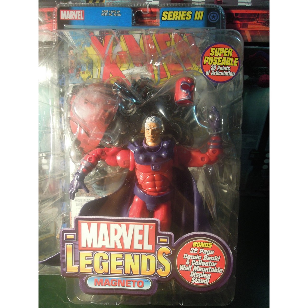 [指定買家下標]TOYBIZ MARVEL LEGENDS 2002年 S3:萬磁王