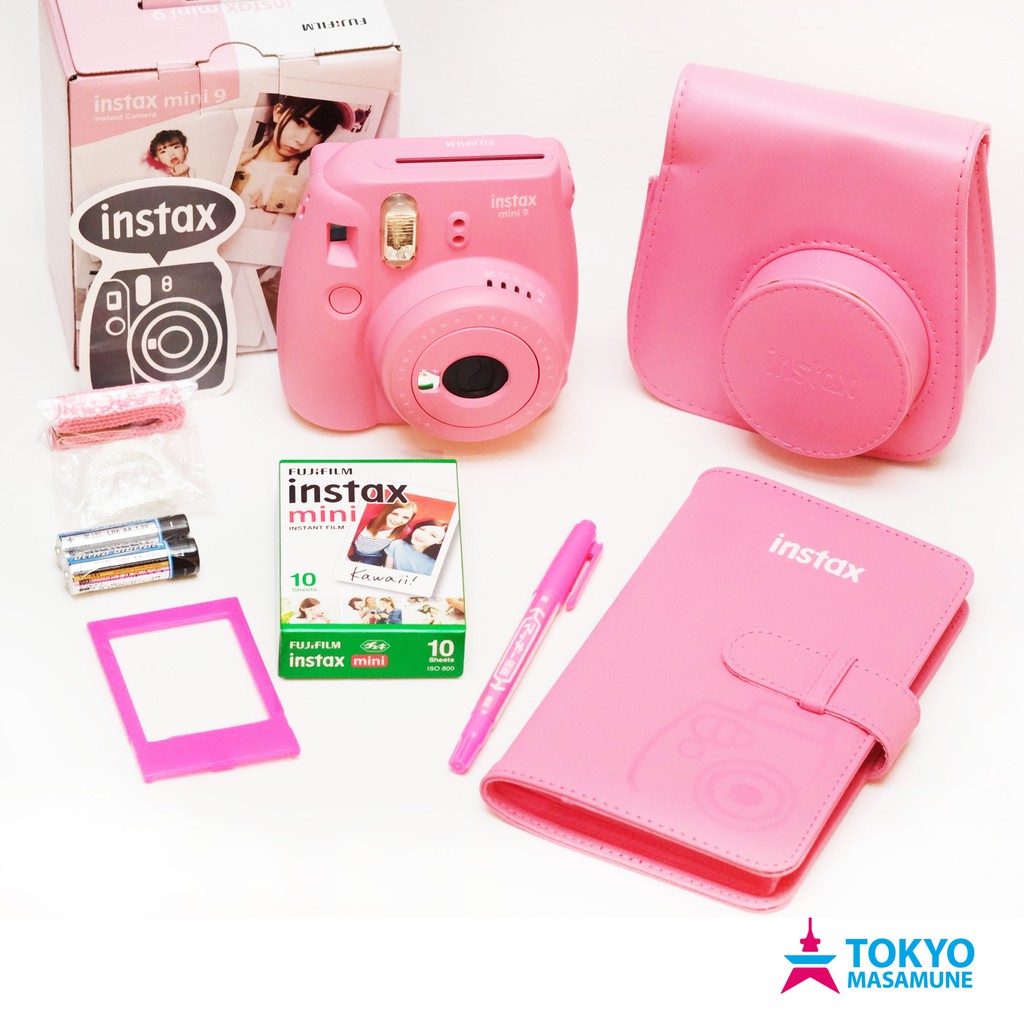 富士 instax mini9  拍立得 相機  公司貨 9件 可挑色 超值組合餐