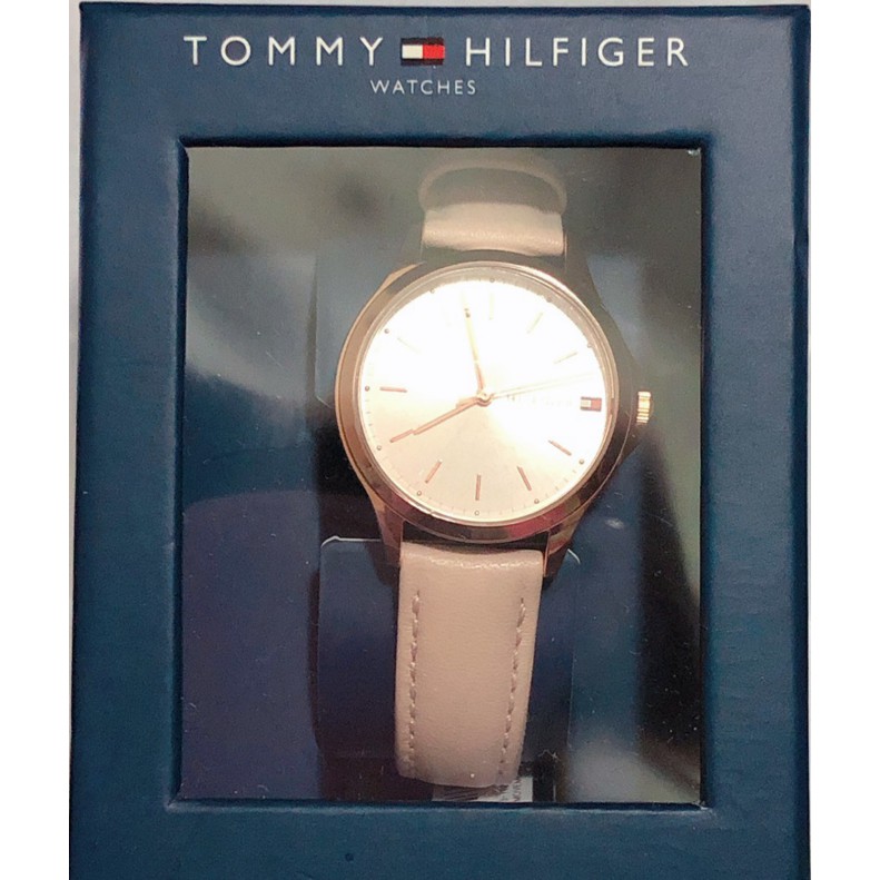 【保證美國帶回】TOMMY-HILFIGER 簡約時尚腕錶 平行輸入 女錶 粉紅色 玫瑰金