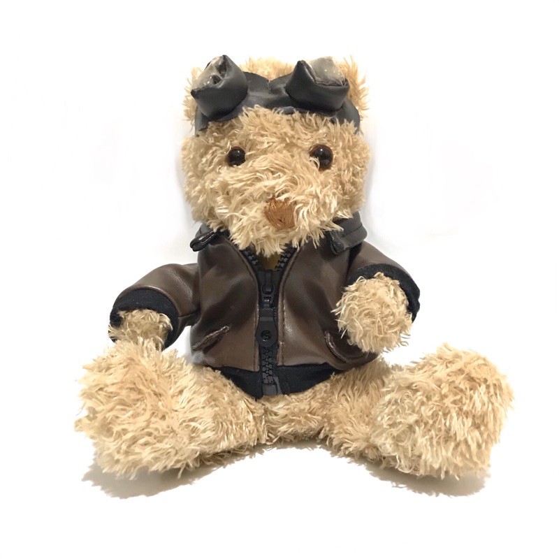 飛行員泰迪熊娃娃布偶機師機長航空飛行飛機小熊生日禮物可愛空姐布娃娃空服員送禮熊娃娃 蝦皮購物