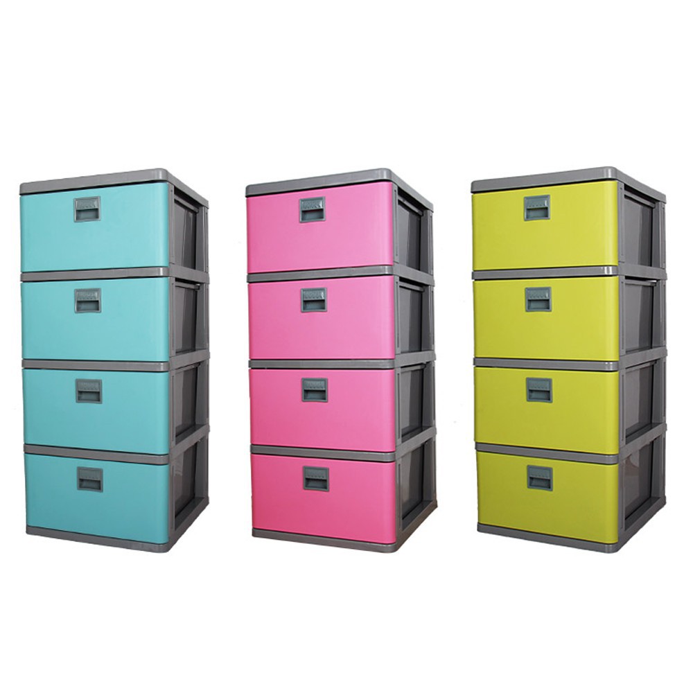 免運 MR.BOX 美好生活四層櫃-無輪 三色可選-DIY簡易組裝；收納箱/整理箱/收納袋/收納盒