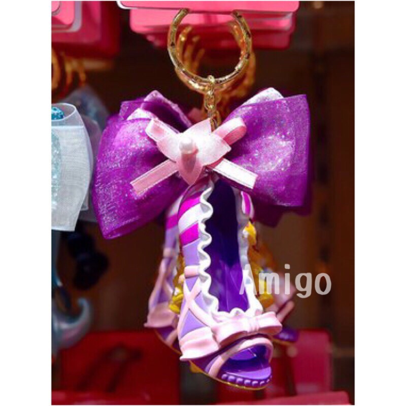 日本 迪士尼樂園 長髮公主 公主 樂佩 樂珮 公主 高跟鞋 鞋子 鑰匙圈 吊飾 掛飾