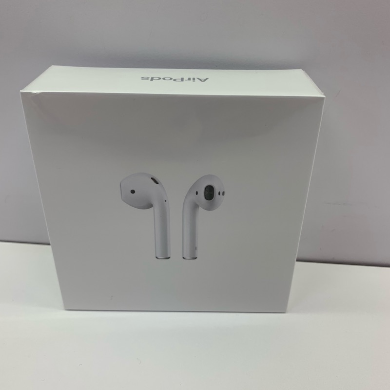 全新未拆Apple原廠AirPod s無線耳機（二代新版有線充電）-白（附購買證明）