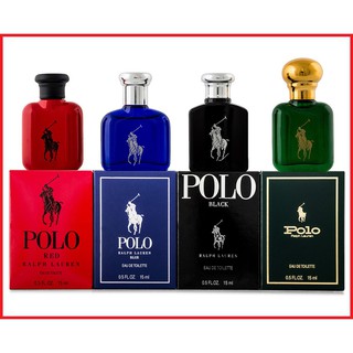 Polo Ralph Lauren 馬球男性淡香水 15ML 紅色 /藍色 /黑色 /綠馬球 / 極限紅