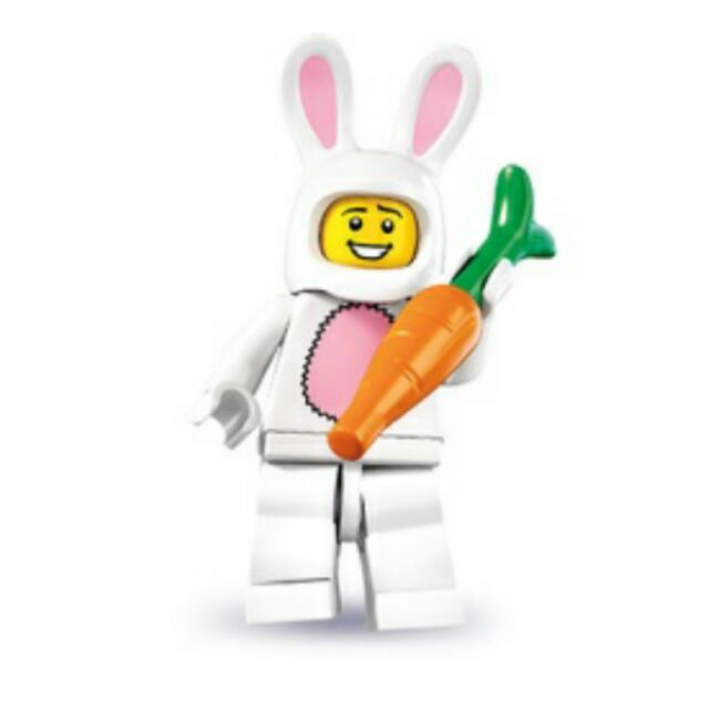 限版友下標用，LEGO 8831 七代人偶包兔子人單售