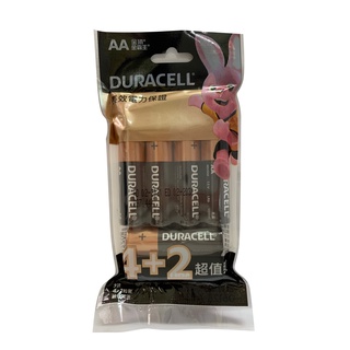 Duracell 金頂 3號 4號 鹼性電池 4+2入袋裝 蝦皮直送 現貨