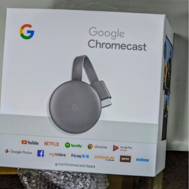 免運 Google Chromecast v3 串流播放器 台灣公司貨