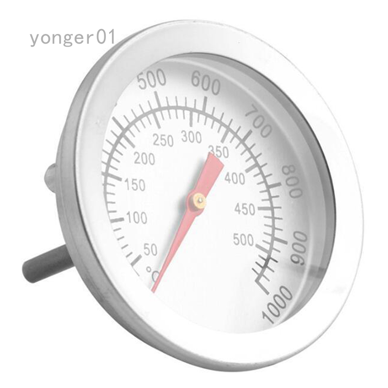 Yonger01 雙金屬燒烤爐溫度計 烤箱不銹鋼、BBQ溫度計 烤鴨爐溫度計