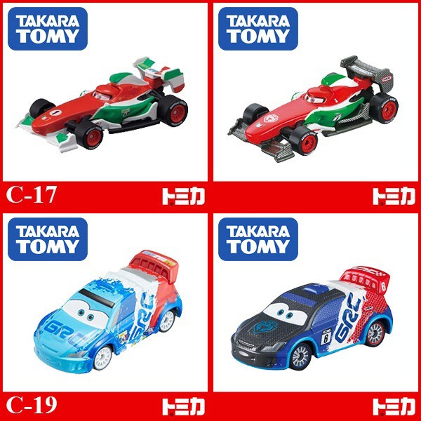 TOMICA 多美 CARS 汽車總動員 C-17 超哥 C-19 凱旋 碳纖維 TAKARA