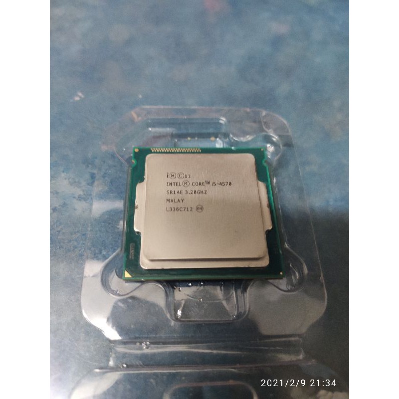 Intel CPU LGA1150 I5 4570 升級換下全功能正常
