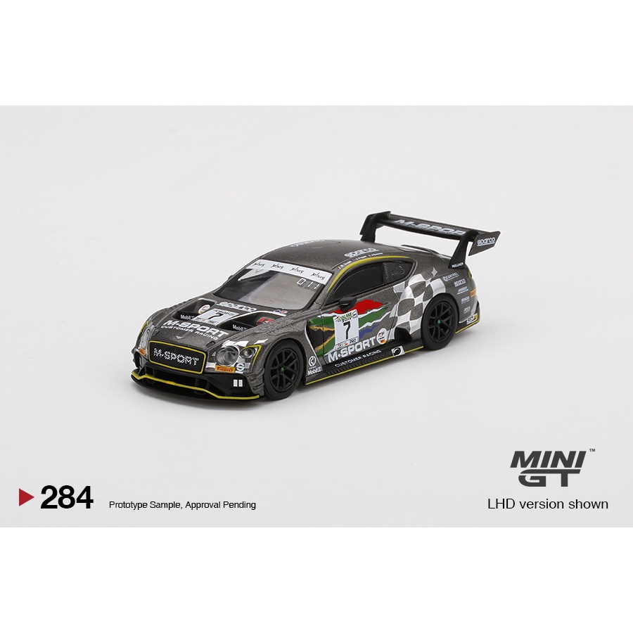 【模例】Mini GT 1/64 Bentley Continental GT3 #7 M-Sport 2020 GT