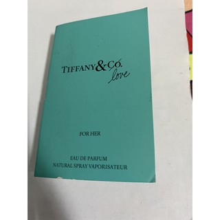 Tiffany & Love for Her 愛語女性淡香精1.2mL