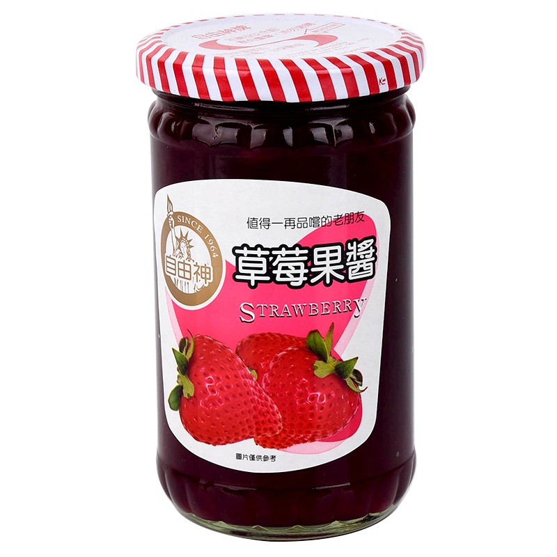 自由神草莓果醬400g克 x 1【家樂福】