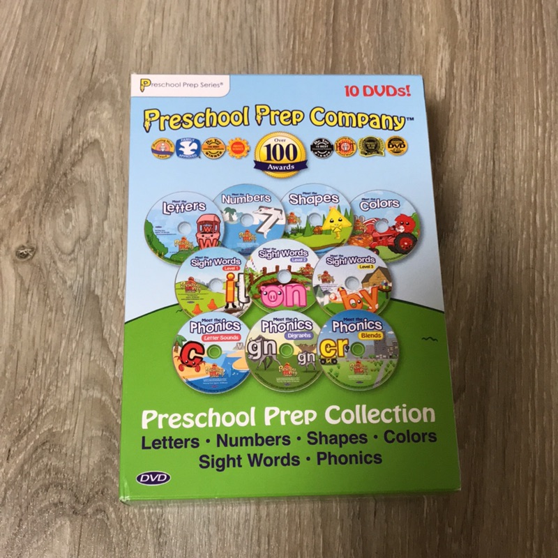 Preschool Prep Company 10 DVDs