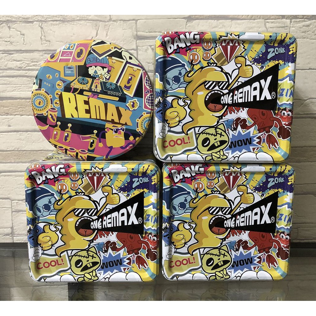 Remax Rm 2019 Rb M13 隨身便攜式藍芽藍牙喇叭音箱音響娃娃機盒裝物圓盒方盒 蝦皮購物