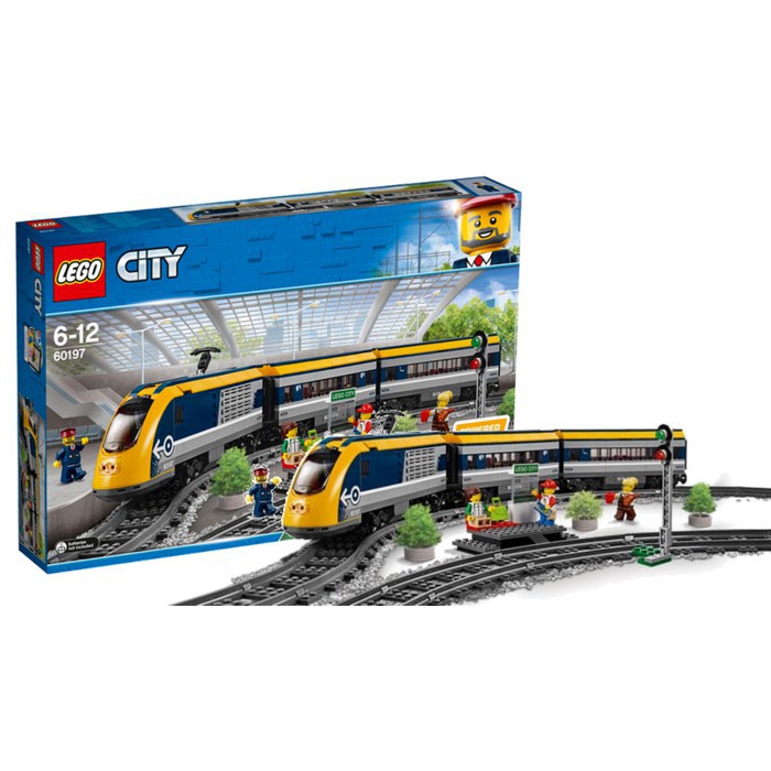 【台南 益童趣】LEGO 60197 城鎮系列 客運列車 樂高火車 正版樂高 生日禮物 火車 送禮 電動火車