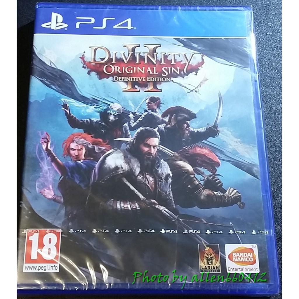 全新ps4 神諭原罪2 更新後有繁體中文 蝦皮購物