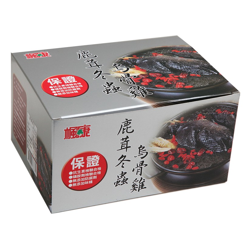 楓康鹿茸冬蟲烏骨雞2200g