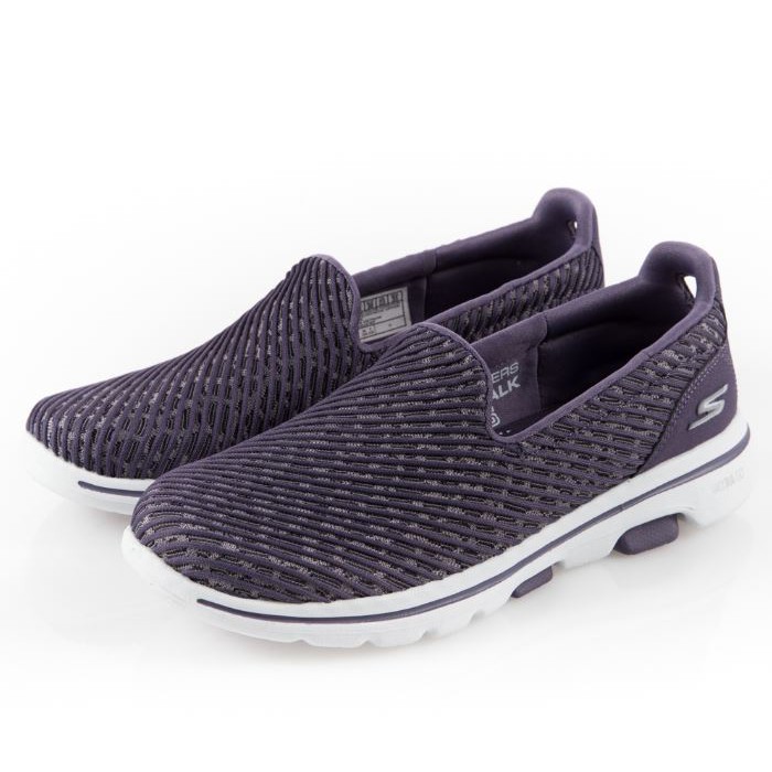 SKECHERS系列-GOWALK 5 女款深紫色健走鞋-NO.15906PUR