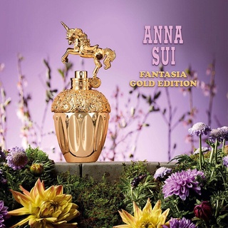 ANNA SUI 安娜蘇 Fantasia Gold Edition 童話金色獨角獸淡香水 50ML