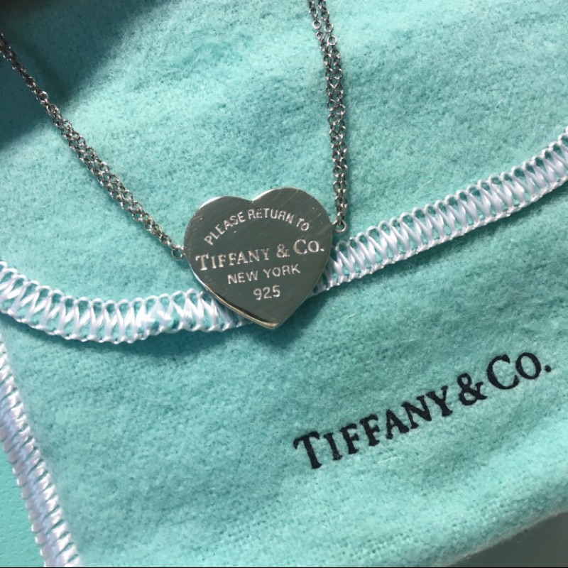Tiffany&amp;Co. 心型吊飾手鍊