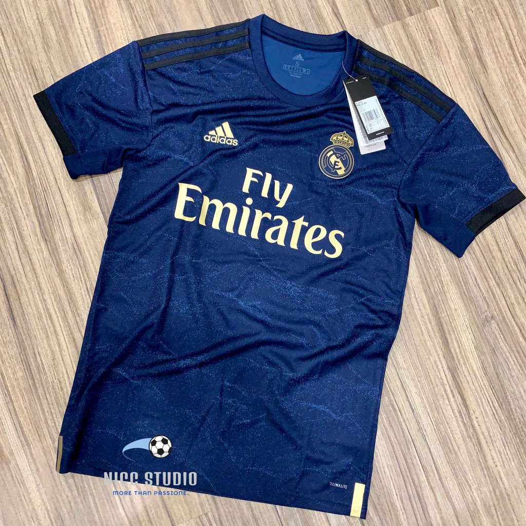 (剩XS.L.XXL)全新正品Adidas19/20 Real Madrid皇家馬德里皇馬三客二客球迷版短袖足球衣