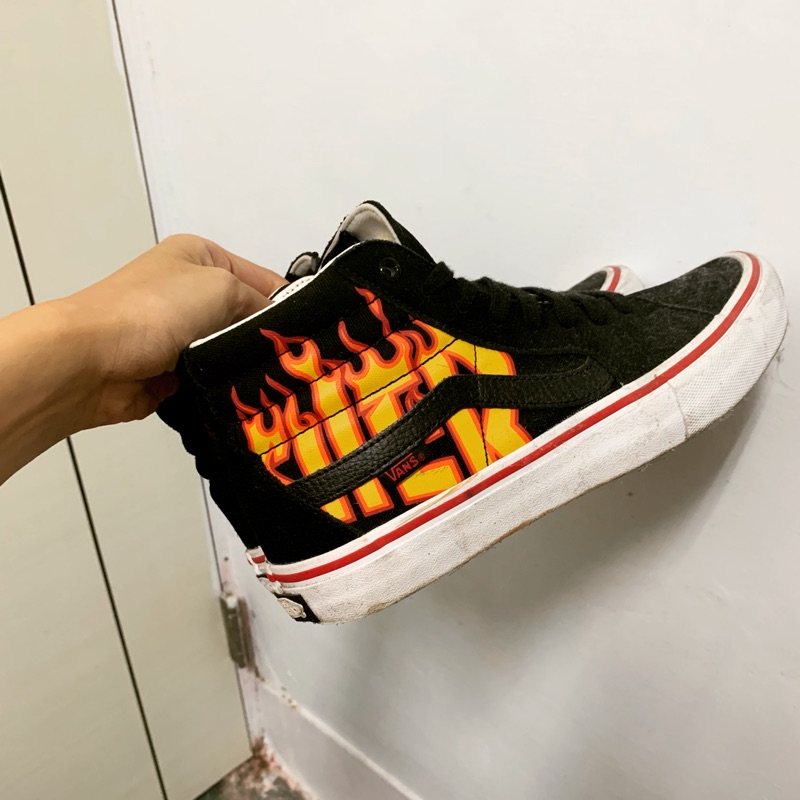 Thrasher x vans 聯名鞋 澳洲購入 8-7成新