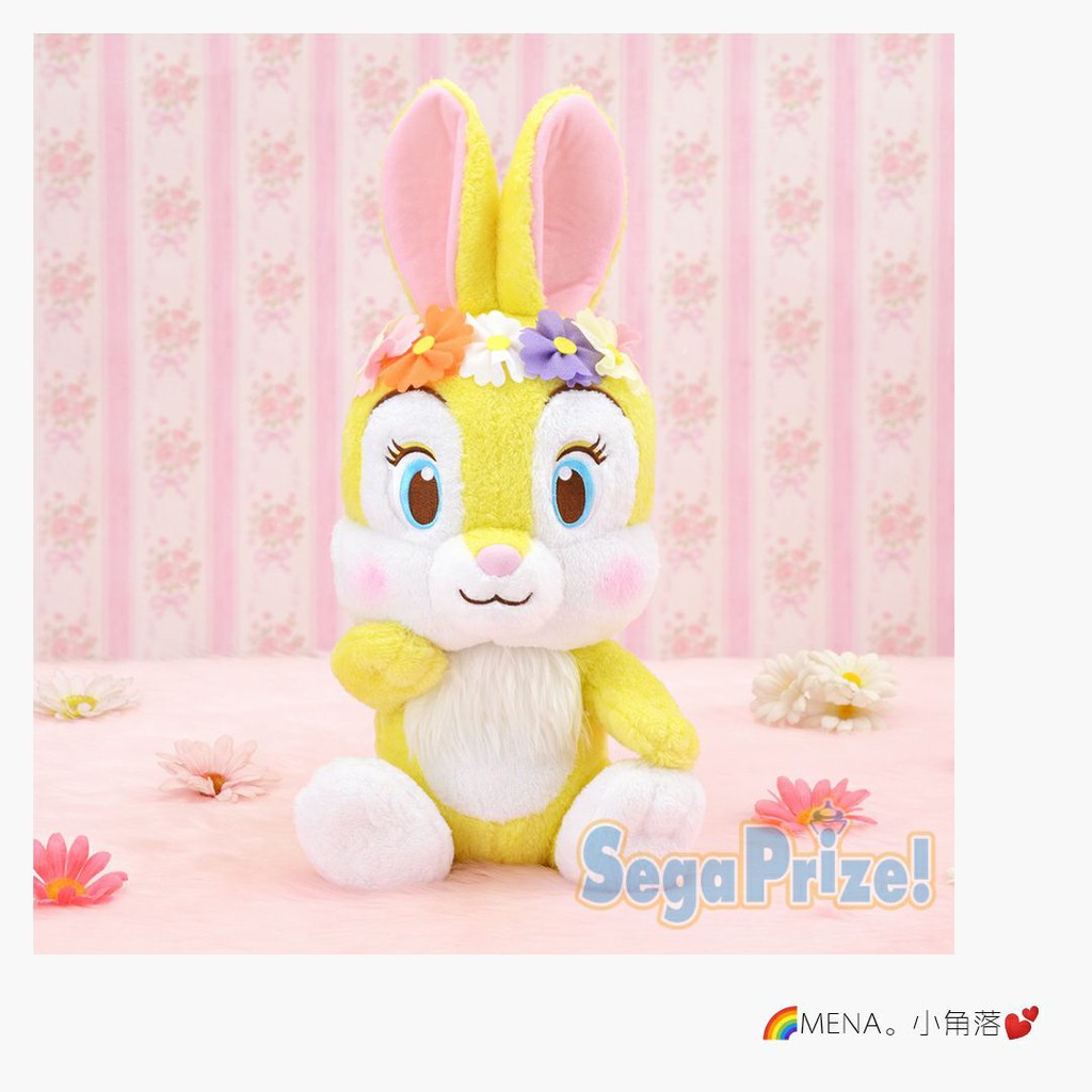 🌈MENA。小角落💕 SEGA PRIZE Disney Bunny 邦妮兔 玩偶 娃娃 💟TOREBA景品