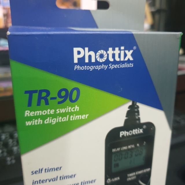 Phottix TR-90 公司貨 液晶 定時 快門線 for canon 5D系列 二手品