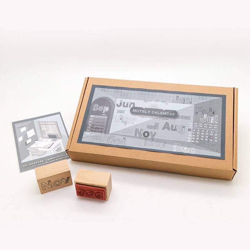 Micia 盒裝印章-EMC工程師萬年曆印章組 EMC